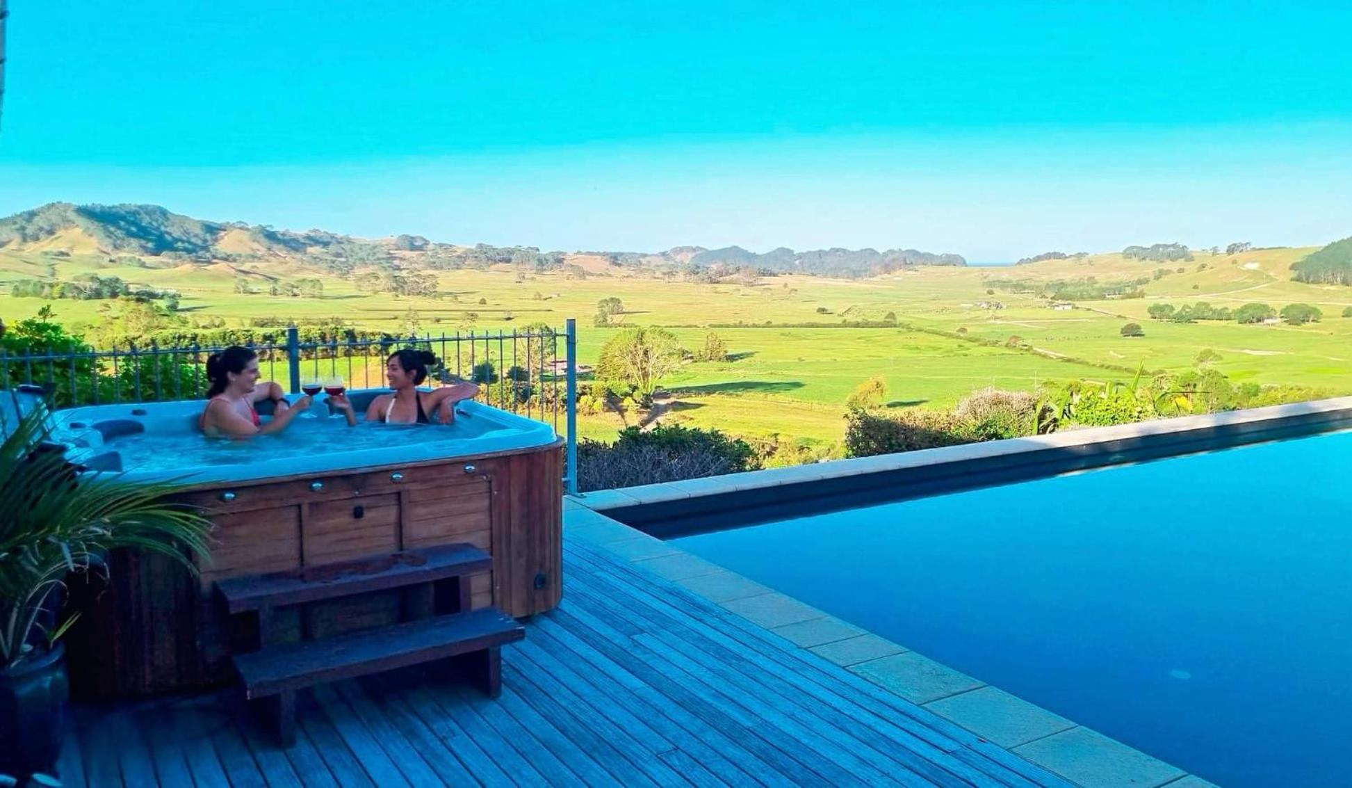 Appartamento Country Retreat Cooks Beach Esterno foto